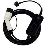 NAPA Single-Phase EV 13A Charging Cable with Controller T2 Female - UK PLUG (NEC103)